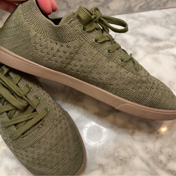 Suavs Zilker Men's 7.5 Womens 9.5 Lightweight Shoes Sneakers Olive Green Comfort - Picture 8 of 10